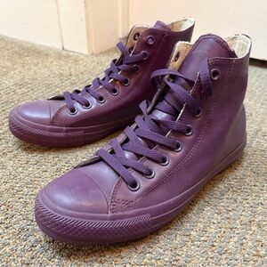 Converse Women’s 8.5 Chuck Taylor All Star Rubber Rain Boots